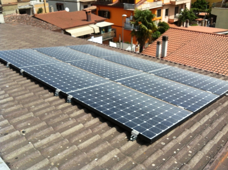 Impianto fotovoltaico Sunpower Lightland Guidonia